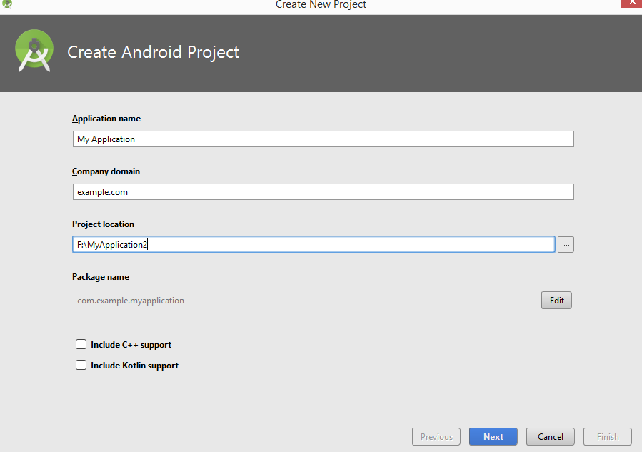 how to create android app
