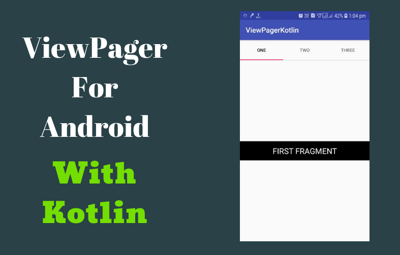 view pager kotlin